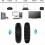 Mini 2.4G Remote Control Wireless Keyboard Air Mouse for PC Smart TV Android BOX 2