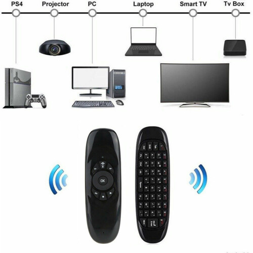 Mini 2.4G Remote Control Wireless Keyboard Air Mouse for PC Smart TV Android BOX 1