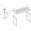 Kitchen Cabinet Organizer Shelf Rack Stackable Expandable Metal Storage for Countertop (Beige) 4