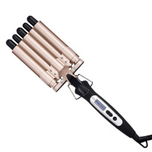 5 Barrel Curling Iron Ceramic Hair Waver Fast Wave Styling Dual Voltage for Beach Waves