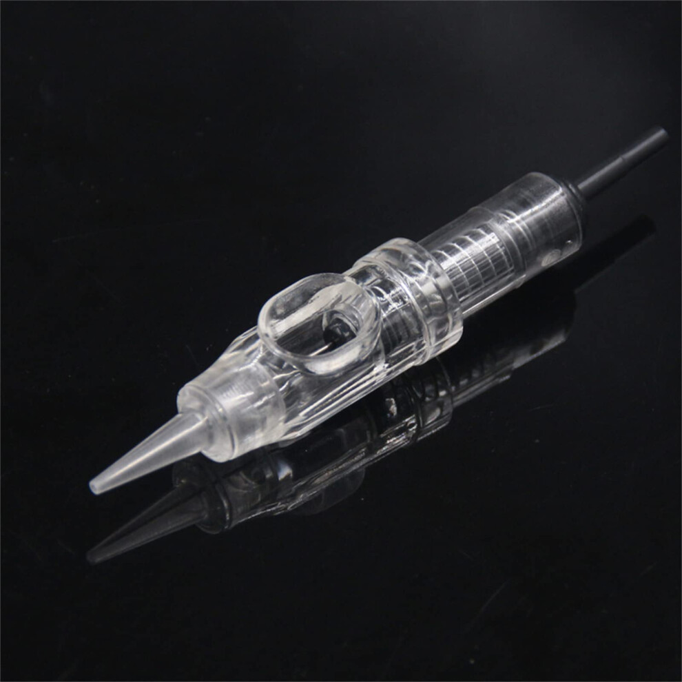 Permanent Makeup Cartridge Needles 1RL 0.35mm Sterilized Eyebrow and Lip Tattoo Tips 20pcs