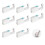 Ear Piercing Gun Kit with Preloaded Studs, Sterile SingleUse Automatic Design, Pack of 8 1