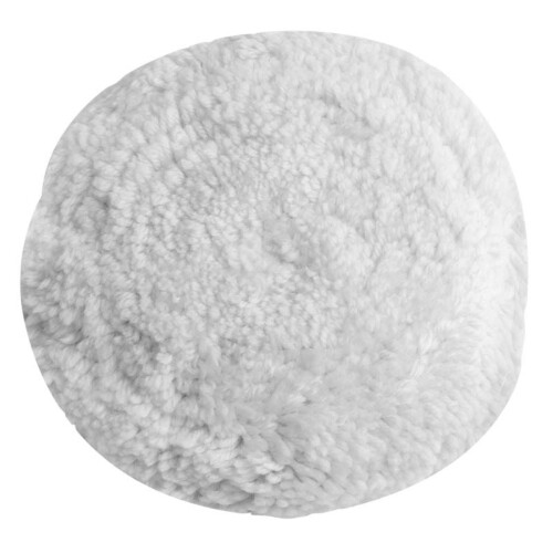 Boina de polimento de lã para veículos, 20 cm (8 polegadas) de diâmetro externo.