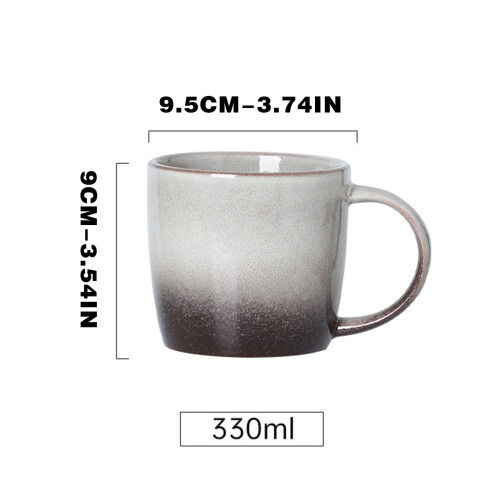 Ceramic Gradient Coffee Cup Mug 1