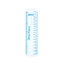 Knitting Needle Ruler Gauge Ruler Sewing Tools for Sewing Needle