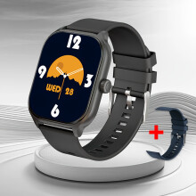 Smart Watch (Answer/Dial), 2.01" Waterproof for Android & iOS, 100 Sport Modes, Sleep Monitor, Pedometer, Custom Dial, Ideal Gift