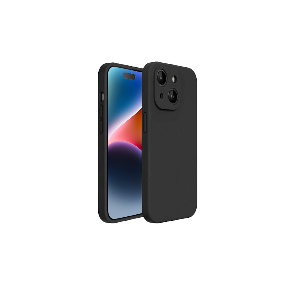 Compatible With Iphone 14 Matte Case - With Camera Protection Black 9322103615136
