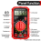 SZ308 Digital Multimeter Voltage Resistance Meter AC/DC Current Meter Electrician LCD Backlight Ohm Square Wave Test A 4