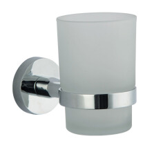 Delaman Cup Modern Toothbrush Cup Holder Bathroom Accessories Products Wall Mounted Bathroom Accessories(1#)