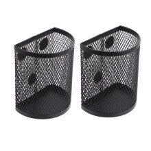 2 cestini magnetici per riporre oggetti in frigorifero, cestini da cucina, organizer da appendere per armadietto, cesto portabiancheria, ufficio