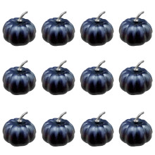 Decorações de Abóbora Artificial Hariumiu - 12 unidades de abóboras artificiais para decoração de casamentos de outono, Ação de Graças e