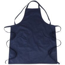 Sturdy Cotton Apron For Cooking And Baking Water And Stain-Resistant Fabric Heat Resistant Features Multiple Function Usage With Two Spacious Pockets