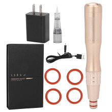 Wireless Permanent Makeup Device With Adjustable Needle Length Coreless Motor For Eyeliner Lip Rose Golden Micro Pigmentation Pen CNC Machined
