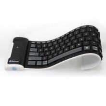 Orchip Portable Foldable Silicone Keyboard Waterproof Bluetooth Laptop Keyboard