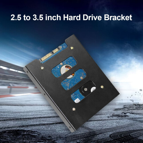 jixopn Suporte Adaptador de Disco Rígido SSD de 2,5 polegadas para 3,5 polegadas - Dock/Caixa 2