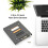 jixopn Suporte Adaptador de Disco Rígido SSD de 2,5 polegadas para 3,5 polegadas - Dock/Caixa 6