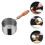 Household Saucepan with Handle Multi-function Milk Pot Milk Sauce Pan for Boiling Eggs 3