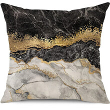 Capas de almofada genéricas de tecido 45x45 cm, compatíveis com decoração de casa, capas de almofada macias para sofá, cama, 1 unidade.