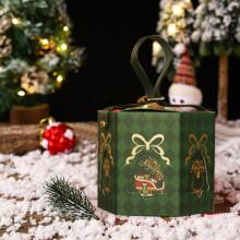 2024Kcavykas Até 60% de desconto - Caixa de presente de Natal, Conjunto Companheiro Vermelho, Embalagem grande para aniversário e festas com balde