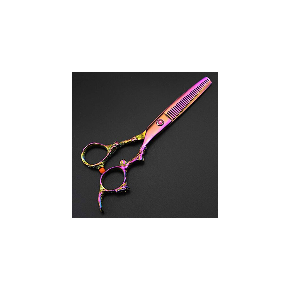 Gold Hair Cutting Scissors 6 Inch Japanese Steel Professional Barber Shears With Ergonomic Grip Ref: 9146