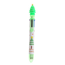 Conjunto de 6 canetas gel retráteis, tinta líquida de 2 ml, canetas esferográficas multicoloridas para material escolar e de escritório, presente