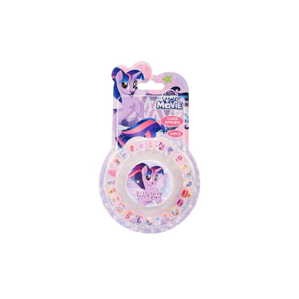 24 pcs My Little Pony nail stickers Nail decoration Stickers