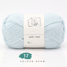 Yakbaofuo 1PC=100g Hand Woven Cotton Yarn Soft Crochet Yarn for Hand Knitting Warm Sweater Sofa Cushion Scarf DIY (Color : 1PC 01) DIY Knitting