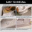 Thrifco Plumbing4544020Δακτύλιος κεριού φλάντζας λεκάνης τουαλέτας με πλαστική φλάντζα και 4