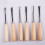 Voiceine 6 Pieces Wood Carving Hand Chisel Tool Set Woodworking Professional Gouges 6