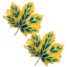2 stuks servetringen met esdoornbladmotief, tafeldecoratie voor de eettafel, decoratie voor de bruid