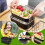 Κουτί Bento από ανοξείδωτο ατσάλι 3,54x4,72x7,09" για ενήλικες και παιδιά, αδιάβροχο κουτί 1