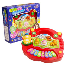 Brinquedo musical para bebês, piano eletrônico sensorial de aprendizagem com luzes e sons, compatível com o desenvolvimento infantil, presente