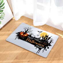 RnemiTe-amo Angebote! Fußmatten für die Haustür, Fußmatten für den Innenbereich, Halloween-Totenkopf-Motiv, Küchenmatten, Sofateppiche, lange