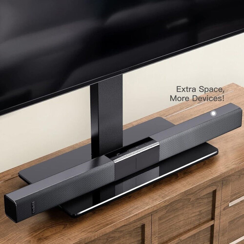 Suporte universal giratório para TV com tela LCD/OLED de 50 a 75 polegadas, ajustável. 2