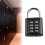 8-Digit Combination Padlock, Zinc Alloy Smart Password Lock for Suitcase, Secure and Customizable 7