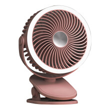 YOBOLK Fan Portable Fan, Versatile Fan, Personal Desk Fan, USB Rechargeable Fan With LED Light, Clip Fan Clearance Portable Fan