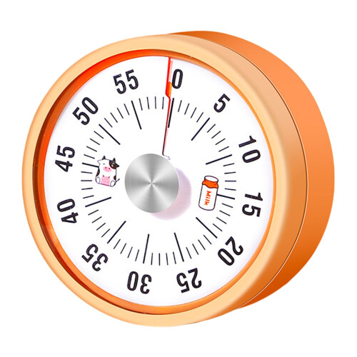 Hariumiu Visual Countdown Timer for Classroom Silent Magnetic Kitchen Timer 60 Minute Oversize Timer with Optional Alarm Modes for Kids And Adults 1