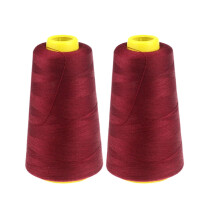 Handmade Yarn Crochet Household Color Polyester Sewing Thread Pagoda Thread 2PC 2300 Yards