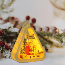 YANHAIGONG Christmas Light Decorations Indoor, Compatible with Bedroom & Window Use, Retro Night Light Luminous Wind Lamp Ornaments
