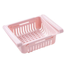 2 Pcs Fridge Refrigerator Partition Layer Shelf Under Non-perforating Kitchen Rack