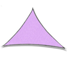 118' x 118' x 118' Purple Right Triangle Sun Shade Sail Canopy Fabric Cloth Screen, Water Air Permeable & UV Block, Heavy Duty, Carport Patio Outdoor