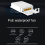 Εξωτερική επέκταση PoE Gigabit 4x3 θυρών, επαναλήπτης PoE 1in3Out με αδιάβροχη ισχύ και 4