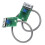 Radio Duplex Adapter Cable for Motorola Models, Length 38cm, Easy Setup Cable Accessory 1