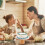 1 stk. nordisk stil desserthylde dessertstativ dessertopbevaringsdisplaystativ 2