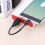 50cm krátký micro USB 1A nabíjecí datový kabel pro telefony a tablety s Androidem 2