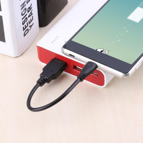 50cm krátký micro USB 1A nabíjecí datový kabel pro telefony a tablety s Androidem 1