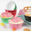 Χαρτόνια POWKOL για cupcakes, Χάρτινα χαρτόνια ψησίματος, Χύμα περιτυλίγματα για cupcakes, 5