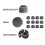 12 Pcs Handlebars Plug Bike End Cycling Plugs Cap Plastic 5