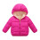 URMAGIC Χειμερινό παλτό με κουκούλα για νήπια, κορίτσια, αγόρια, για 2-6 ετών 1