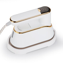 Handheld Garment Steamer with 360 Rotating Handle, Fast HeatUp 15s, 2in1 Iron for Travel